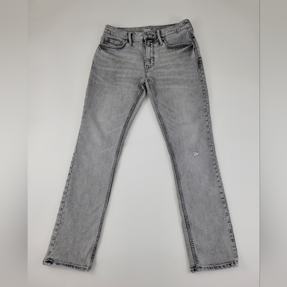 Old Navy Men's Light Gray Slim Jeans